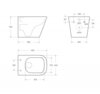 BelBagno BB3103/3106SC Сиденье дюропластовое с быстросъёмными петлями, механизмом Soft Close