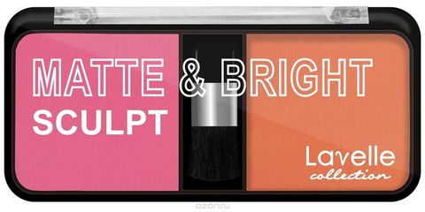 Лавелль Румяна BL-07 Matte Bright SCULPT тон 04 орехово-розовый