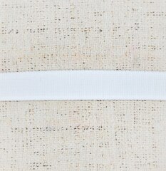 Подвязы трикотажные, ш. 2,5 см, L 137 см, молочный