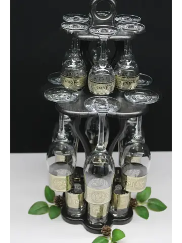 Барный набор 18 предметный с Бокалом