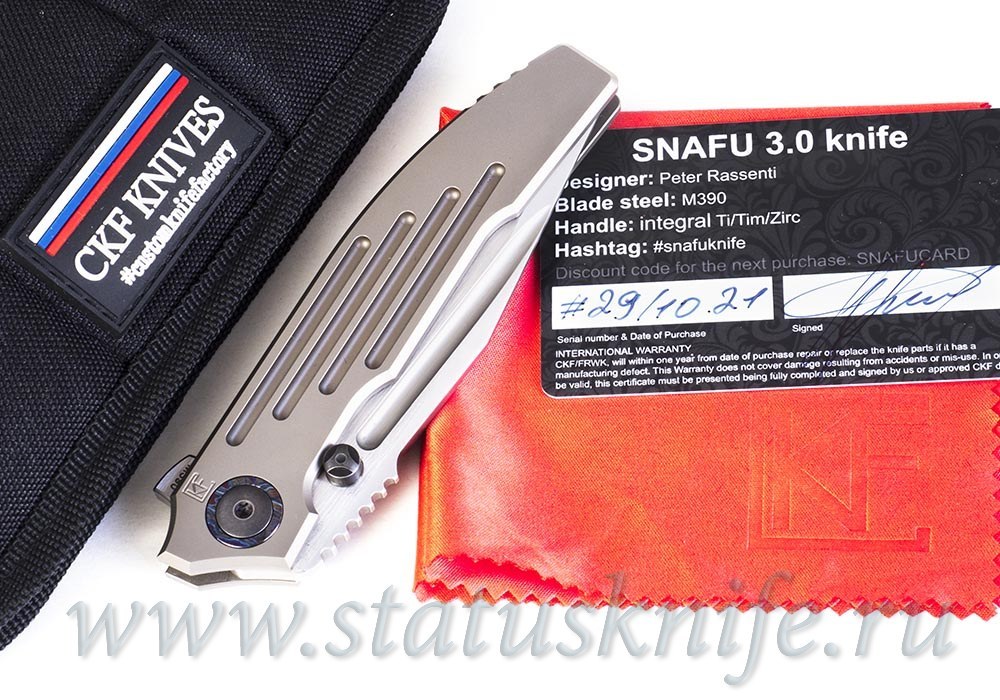 Нож CKF/Rassenti SNAFU 3.0 A