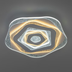Потолочный светодиодный светильник EUROSVET 90210/1 белый c Пультом