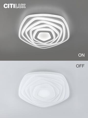 Потолочный светодиодный светильник Citilux Триест Смарт CL737A55E