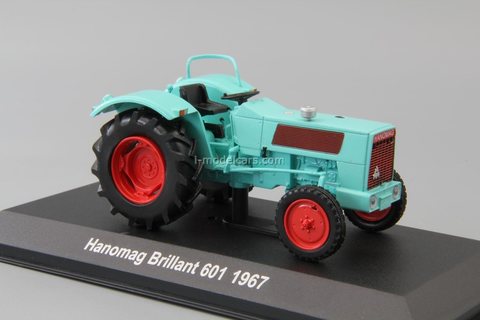 Tractor Hanomag Brillant 601 1967 1:43 Hachette #99
