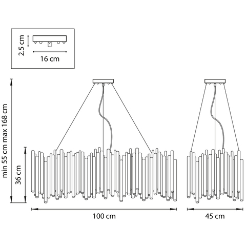 Подвесная люстра Savona Lightstar 816207