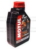 Моторное масло синтетическое Motul 7100 4T 10W-40 1L для мотоцикла, квадроцикла