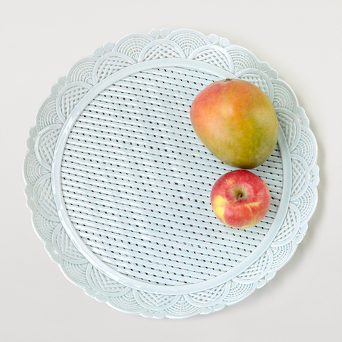 ПОДНОС BRAIDED SKY BLUE