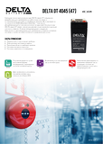 Аккумуляторная батарея DELTA BATTERY DT 4045 (47)