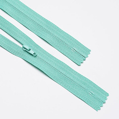 Молнии/Спиральная н/р №3/18см голубой 904