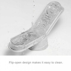 TENGA Мастурбатор Flip Zero с вибрацией белый