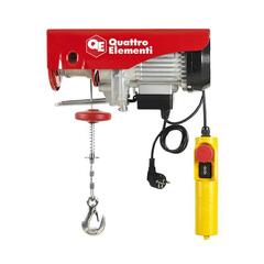Таль электрическая QUATTRO ELEMENTI TL-500 (1100Вт, 250/500кг, трос 12м, блок полиспаст в компл.) (793-695)
