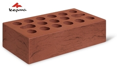 Кирпич Керма гладкий Бордо РУСТИК 1 НФ