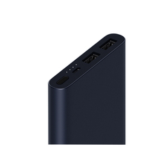 Портативное зарядное устройство Xiaomi Mi Power Bank 10000mAh 2S (2018 2-USB) Тёмно-Синий