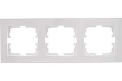 VESNA 742 0200 148 Рамка 3-ая горизонтальная белая