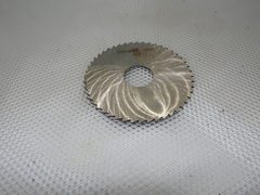 Фреза отрезная дисковая по металлу 100х1.2х27мм. z=48 Р6М5 СССР без фаски и шпонки