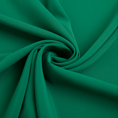 Шифон-шелк стрейч, 115 гр/м2, 150 см, зеленый