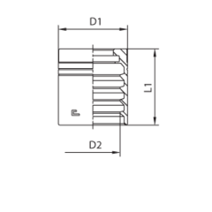Муфта DN 25 2SN NEW CAST
