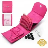 Lykke Набор съемных спиц Starter 12 см 8 пар Blush Fuchsia