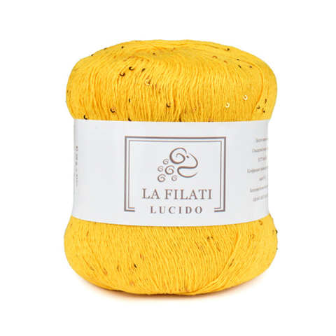 LUCIDO La Filati (90% хлопок, 10% микропайетки, 50 гр/445 м)
