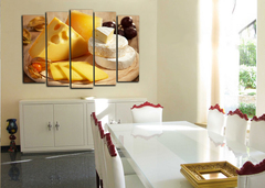 Модульная картина "Сырная тарелка"