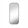 BOND M35ZE-60120 Зеркало прямоугольное Loft 60х120см с подсветкой и черным обрамлением