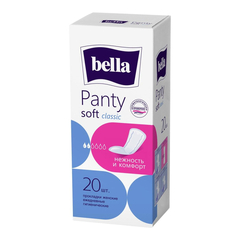 Прокладки женские гигиенические Panty soft classic 20 шт/уп BE-021-RN20-099