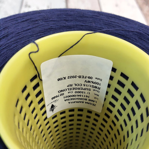 Суперджилонг ZEGNA BARUFFA / SUPERGEELONG  1/15 темно-синий