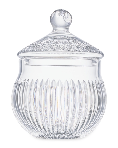 Конфетница с крышкой 17.5х23.5см Decor de table Дефанс прозрачная