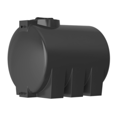Ёмкость пластиковая пищевая Акватек ATH 1500 с поплавком 1500 л. горизонтальный (163x116x130см;черный) - арт.555997