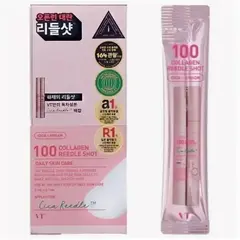 VT Cosmetics Collagen Reedle Shot 100 Stick бустер-сыворотка для лица с микроиглами и коллагеном (саше 2 мл.)