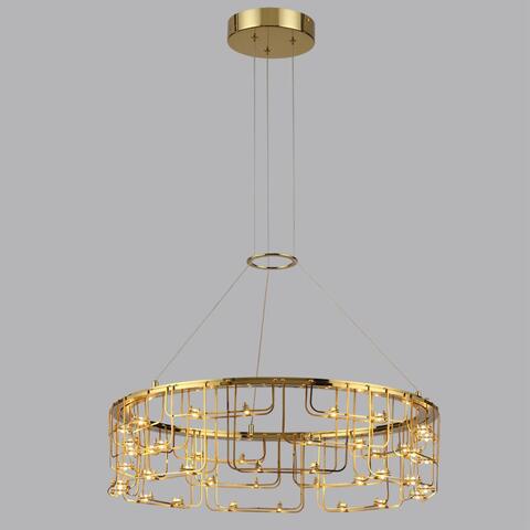 Подвесная светодиодная люстра Odeon Light ZAHA 7060/44L