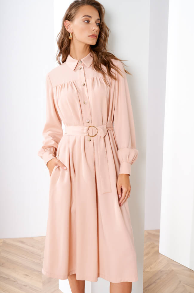 51260 Платье женское (пудрово-розовый)