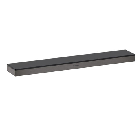 Hansgrohe Rainfinity 26844340 Полка для ванной комнаты 500 мм (чёрный хром шлифованный)