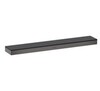 Hansgrohe Rainfinity 26844340 Полка для ванной комнаты 500 мм (чёрный хром шлифованный)