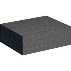 Шкафчик Geberit Xeno² с одним выдвижным ящиком: B=58см, H=20см, T=46.2см, Серый / Меламин, древесная структура фото