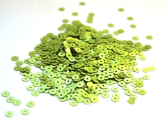 Пайетки плоские 4 мм. Verde Lime (2029)