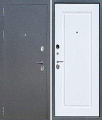 Входная дверь YoDoors-2 Букле графит - Velluto Bianco