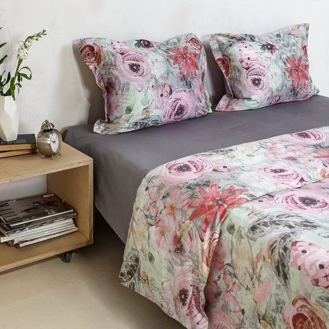 Постельное бельё LaPrima «Розалина» люкс-сатин (евро) - купить 6