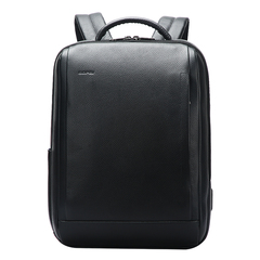 Рюкзак BOPAI 61-122891 из натуральной кожи черный (уценка)