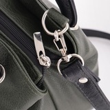 Сумка Саломея 278 македония оливковый + черный