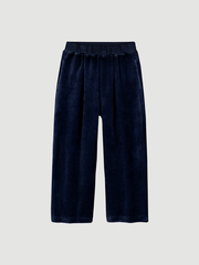 Велюровые брюки свободного кроя Mjölk Navy
