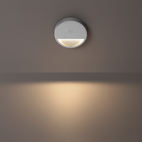 359707 OVER NT25 434 белый Светильник накладной сенсорный для лестниц IP20 LED 0.4W 3000К 1000mAh Li-ion, 5V VESPERA