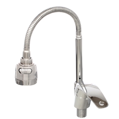 67-0-728 Смеситель стандарт однорычажный для кухни, гайка, рефлектор, керамический картридж 40мм