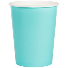 Стакан бирюзовый 250мл 6шт