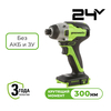 Винтоверт ударный аккумуляторный Greenworks Арт. 3802807, 24V, 300Нм, бесщеточный, без АКБ и ЗУ — фото 1