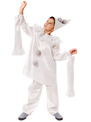 Карнавальный костюм детский Пьеро