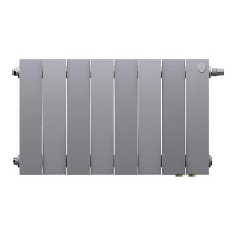 Радиатор Royal Thermo PianoForte 300 Silver Satin VDR80 - 8 секц.