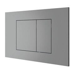 Almar E330001.BS WC PLATE Клавиша смыва, совместима с моделями GEBERIT SIGMA 8 / UP720 и SIGMA12 / UP320, а также с моделью TECE BOX-8 Co, цвет Brushed Steel фото