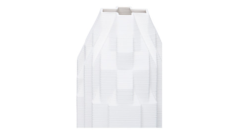 Ваза 17см Decor de table Геометрия