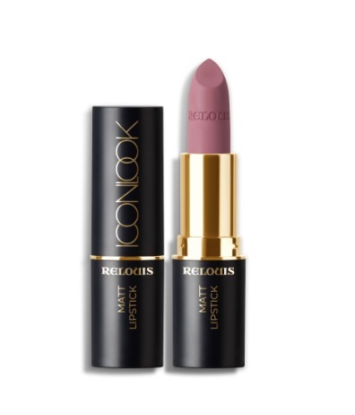 RELOUIS Помада губная матовая ICON LOOK тон:02 нежный розовый
